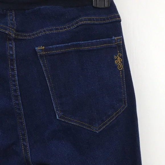 Jessica Simpson Dark Wash Skinny Maternity Jeans Size S EXCELLENT Condition - Picture 5 of 6